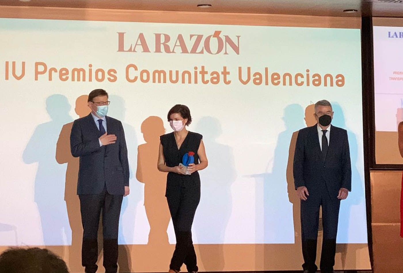 Entrega del premio a la mejor clínica de Medicina Estética de la Comunitat Valenciana 2021