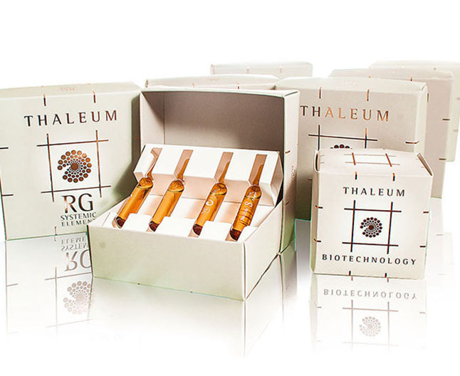 Cajas con tratamiento Thaleum 